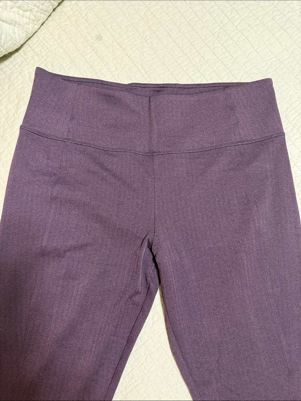 Athleta Purple High-Rise Leggings